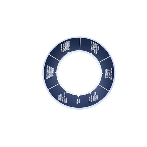 Custom Valve Position Label Pentair 272576Z Valve Position Label – YourPoolStore.com