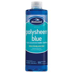 BioGuard Polysheen Blue Clarifier - Quart