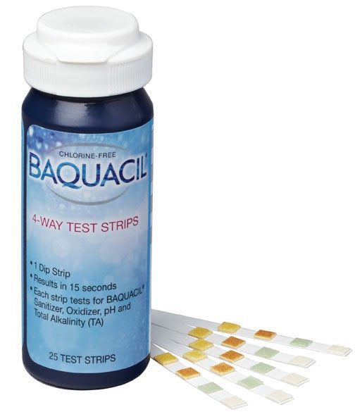 
            
                Load image into Gallery viewer, Baquacil 4-Way Test Strips
            
        