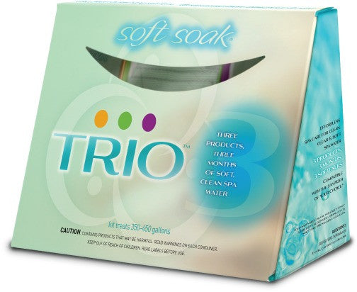 Soft Soak Trio Spa Care System by BioLab (3 Month Supply)