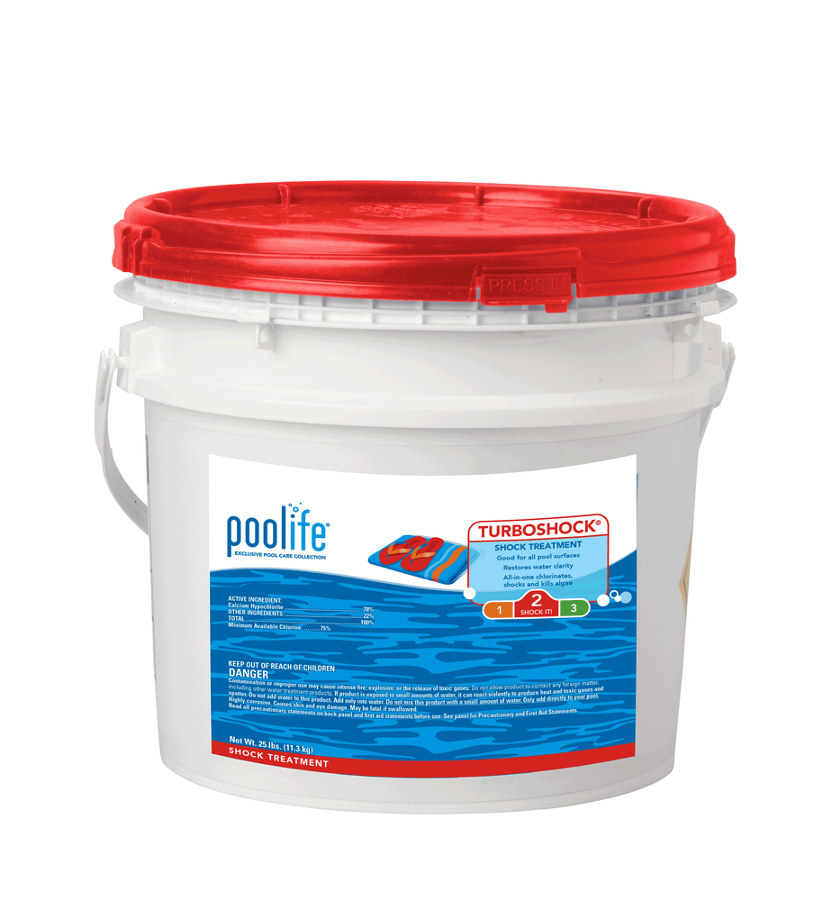 
            
                Load image into Gallery viewer, Poolife Turbo Pool Shock (25 pound bucket)
            
        
