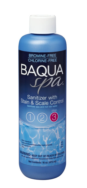 Baqua Spa Sanitizer with Stain & Scale Control