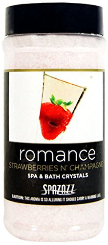 
            
                Load image into Gallery viewer, Spazazz Strawberries N&amp;#39; Champagne (Romance) Set The Mood Crystals 17 oz
            
        